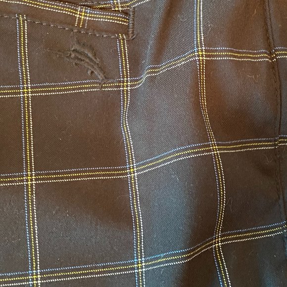TOMMY BAHAMA MATCH PLAY BLACK PLAID SHORTS - SIZE 32 - - Picture 5 of 5